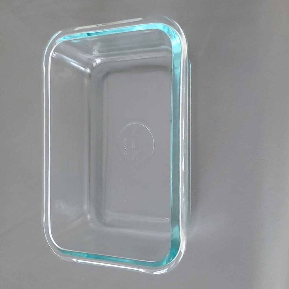 Pyrex 8602 Blue Tint Glass Baking Dish 2 Cups 473 ml